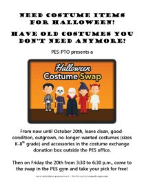 Featured image of article: PES Costume Exchange